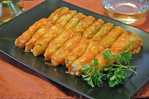 Cabbage Rolls - Yo Baba Menu