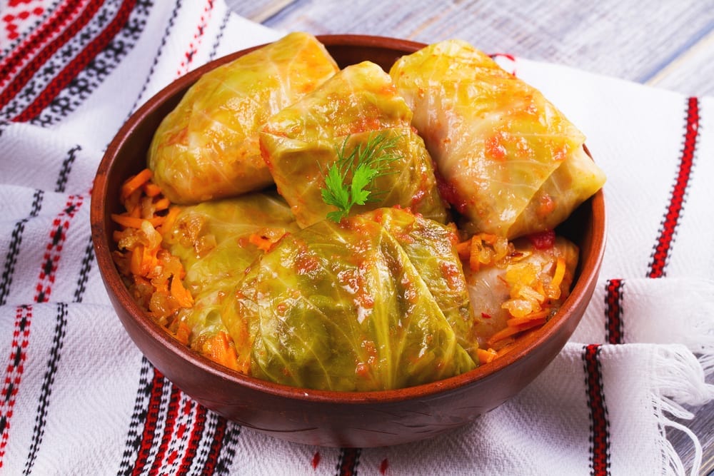 Image of Ukrainian cabbage rolls